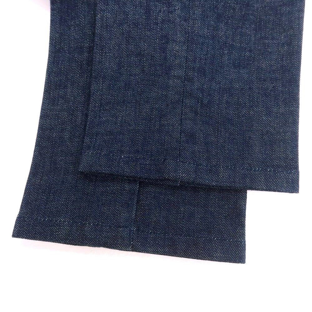 【中古】【未使用】インコテックス スラックス INCOTEX SLACKS ストレッチコットン デニムパンツ ジーンズ ネイビー【 32 】【 状態ランクS 】【 メンズ 】