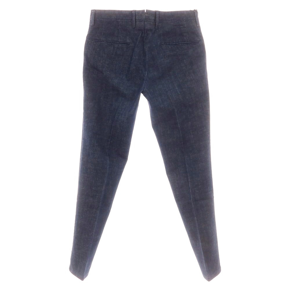 【中古】【未使用】インコテックス スラックス INCOTEX SLACKS ストレッチコットン デニムパンツ ジーンズ ネイビー【 32 】【 状態ランクS 】【 メンズ 】