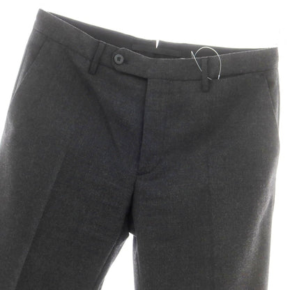 【中古】インコテックス スローウェア INCOTEX SLOWEAR TEKNOSARTORIAL ストレッチ ウールポリエステル ドレススラックスパンツ ダークグレー【 48 】【 状態ランクB 】【 メンズ 】