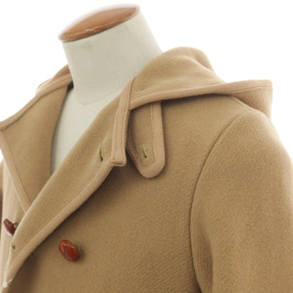 【中古】マッキントッシュ Mackintosh ウール ダブル8ボタン フーデッドコート ベージュ【 38 】【 状態ランクD 】【 メンズ 】