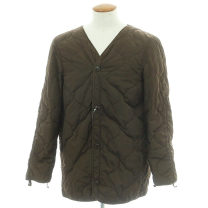 【中古】グリフォーニ GRIFONI ナイロン 中綿入り キルティングブルゾン ダークオリーブ【 48 】【 状態ランクB 】【 メンズ 】