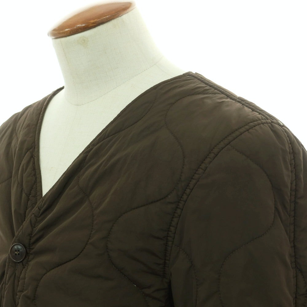 【中古】グリフォーニ GRIFONI ナイロン 中綿入り キルティングブルゾン ダークオリーブ【サイズ48】【 状態ランクB 】【 メンズ 】[CPD]