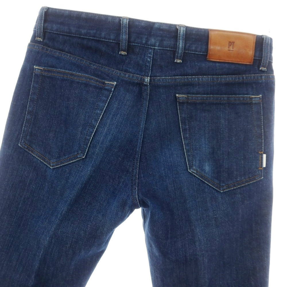 【中古】ピーティートリノ デニム PT TORINO DENIM SWING ストレッチコットン デニムパンツ ジーンズ ネイビー【 33 】【 状態ランクC 】【 メンズ 】