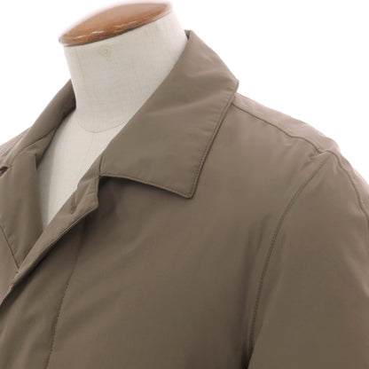 【中古】ヘルノ Herno Laminar GORE-TEX ポリエステル ダウンコート アッシュブラウン【 46 】【 状態ランクC 】【 メンズ 】