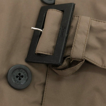 【中古】ヘルノ Herno Laminar GORE-TEX ポリエステル ダウンコート アッシュブラウン【 46 】【 状態ランクC 】【 メンズ 】