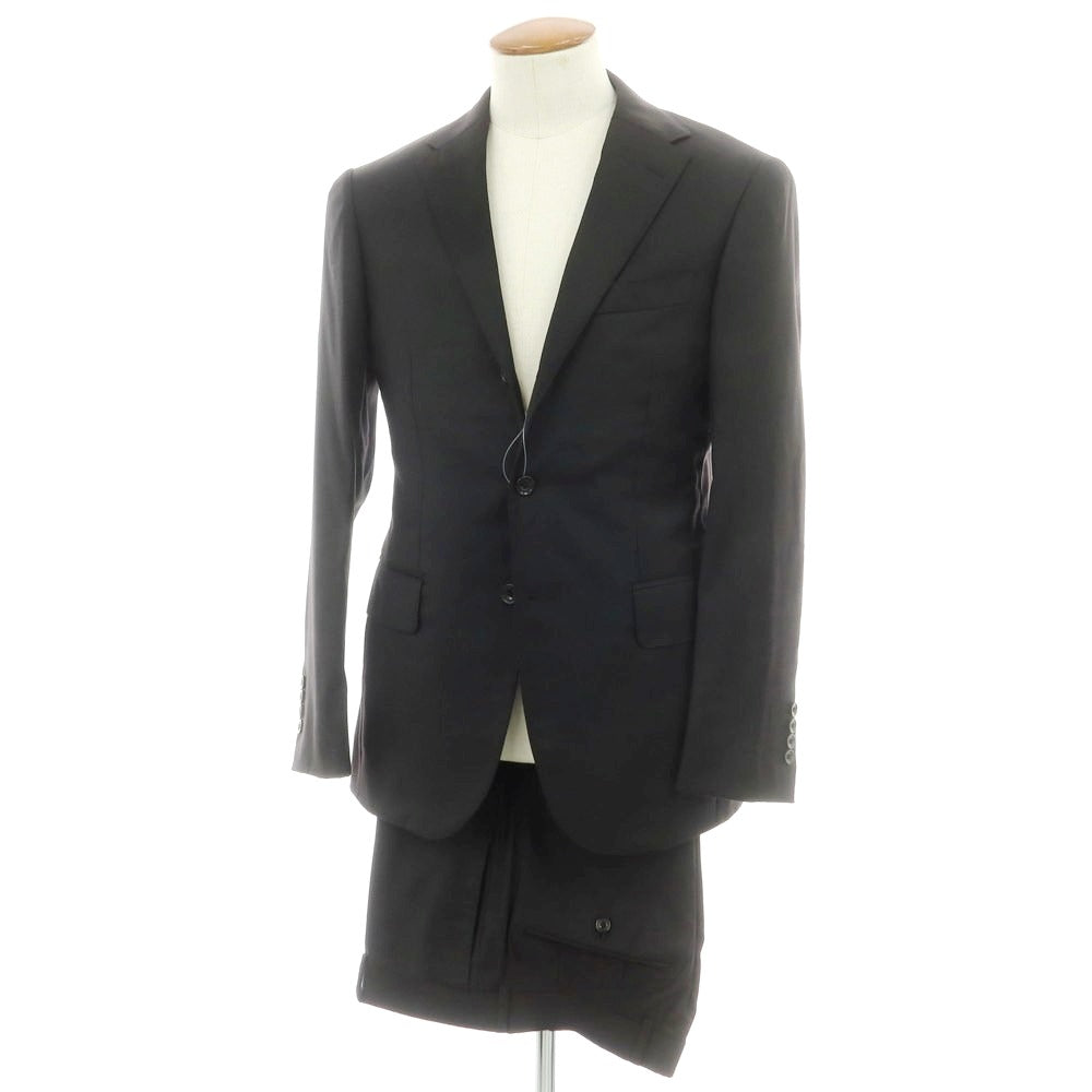 【中古】インターナショナルギャラリービームス International Gallery BEAMS ウール 3つボタンスーツ ブラック【 46 】【 状態ランクB 】【 メンズ 】