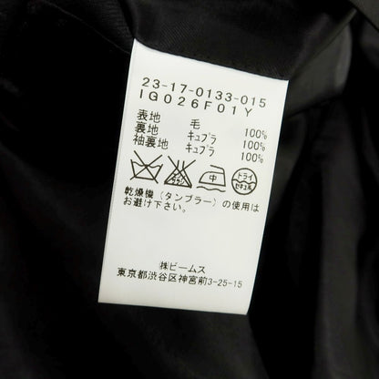 【中古】インターナショナルギャラリービームス International Gallery BEAMS ウール 3つボタンスーツ ブラック【 46 】【 状態ランクB 】【 メンズ 】