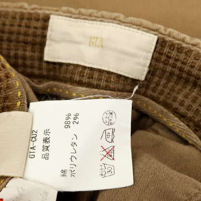 【中古】ジーティーアー G.T.A Bayron ストレッチ コットン カジュアルスラックスパンツ ベージュ【 46 】【 状態ランクC 】【 メンズ 】[APD]