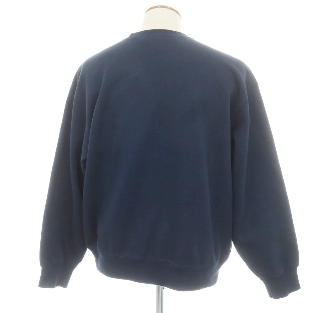【中古】シュプリーム Supreme 2025年秋冬 Small Box Crewneck コットンポリエステル スウェット ネイビー【 M 】【 状態ランクC 】【 メンズ 】