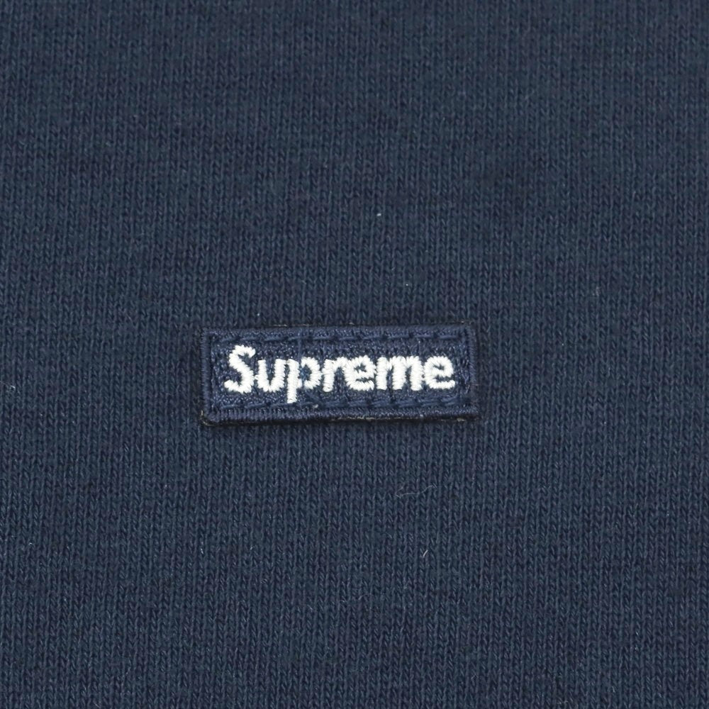 【中古】シュプリーム Supreme 2025年秋冬 Small Box Crewneck コットンポリエステル スウェット ネイビー【 M 】【 状態ランクC 】【 メンズ 】