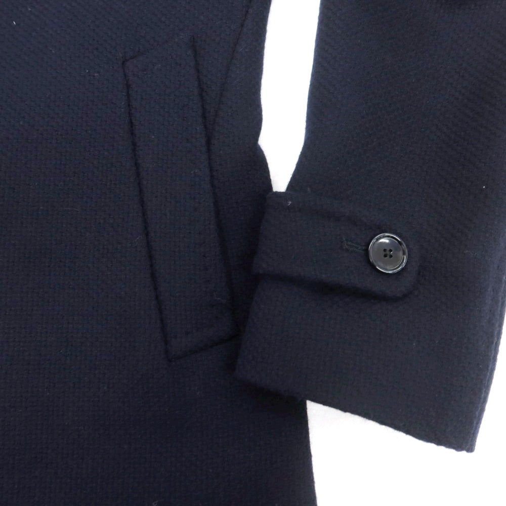 【中古】タリアトーレ TAGLIATORE THOMAS ウールカシミヤ チェスターフィールドコート ネイビー【 42 】【 状態ランクB 】【 メンズ 】