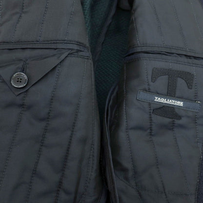 【中古】タリアトーレ TAGLIATORE THOMAS ウールカシミヤ チェスターフィールドコート ネイビー【 42 】【 状態ランクB 】【 メンズ 】