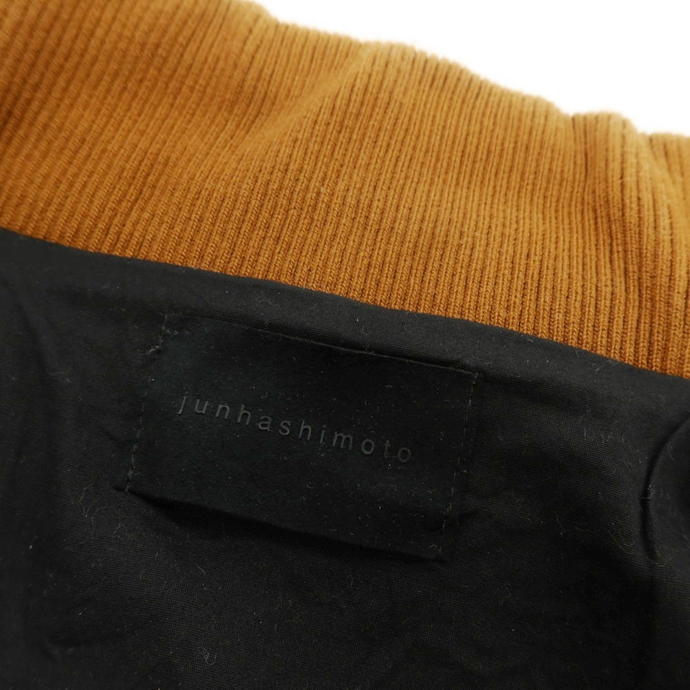 【中古】ジュンハシモト junhashimoto カウレザー レザーブルゾン ライトブラウン【 2 】【 状態ランクB 】【 メンズ 】