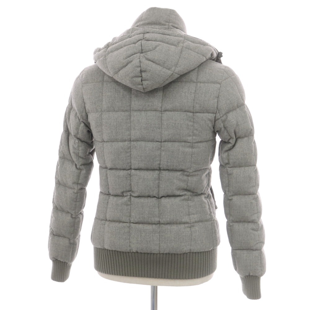 【中古】エーケーエム エイケイエム AKM ×DUVETICA ウールカシミヤ ダウンジャケット グレー【 S 】【 状態ランクB 】【 メンズ 】