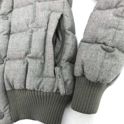 【中古】エーケーエム エイケイエム AKM ×DUVETICA ウールカシミヤ ダウンジャケット グレー【 S 】【 状態ランクB 】【 メンズ 】