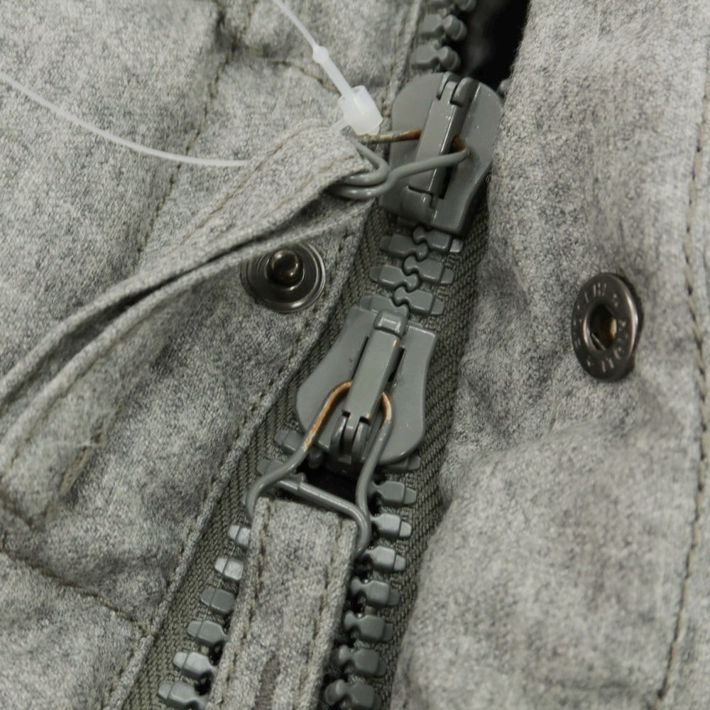 【中古】エーケーエム エイケイエム AKM ×DUVETICA ウールカシミヤ ダウンジャケット グレー【 S 】【 状態ランクB 】【 メンズ 】