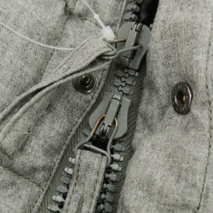 【中古】エーケーエム エイケイエム AKM ×DUVETICA ウールカシミヤ ダウンジャケット グレー【 S 】【 状態ランクB 】【 メンズ 】