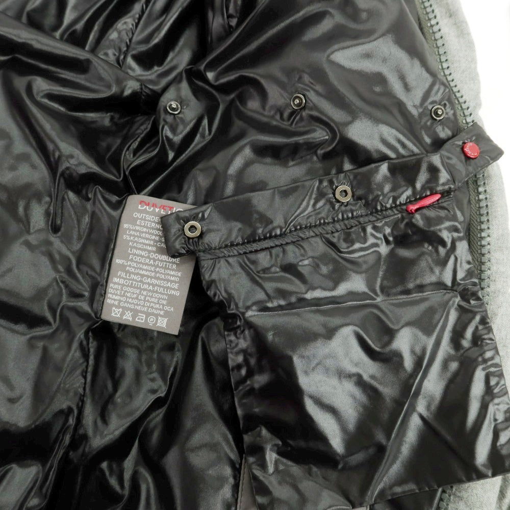 【中古】エーケーエム エイケイエム AKM ×DUVETICA ウールカシミヤ ダウンジャケット グレー【 S 】【 状態ランクB 】【 メンズ 】