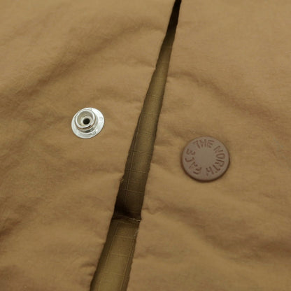 【中古】ザノースフェイスパープルレーベル THE NORTH FACE PURPLE LABEL ナイロン ノーカラー ダウンジャケット ブラウン系【 M 】【 状態ランクB 】【 メンズ 】