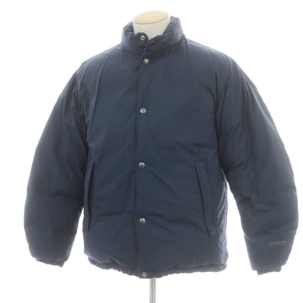【中古】ザノースフェイス THE NORTH FACE ナイロン ダウンジャケット ネイビー【サイズS】【 状態ランクB 】【 メンズ 】[CPD]