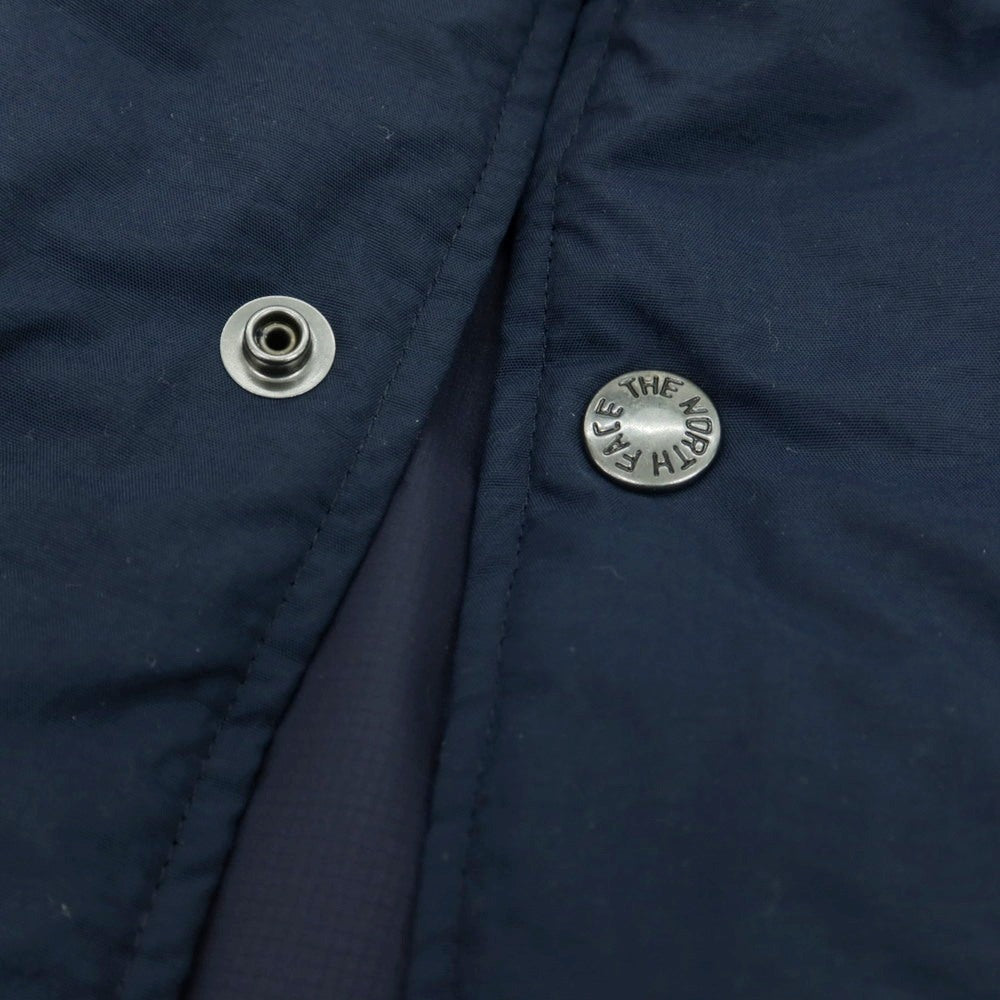【中古】ザノースフェイス THE NORTH FACE ナイロン ダウンジャケット ネイビー【 S 】【 状態ランクB 】【 メンズ 】
