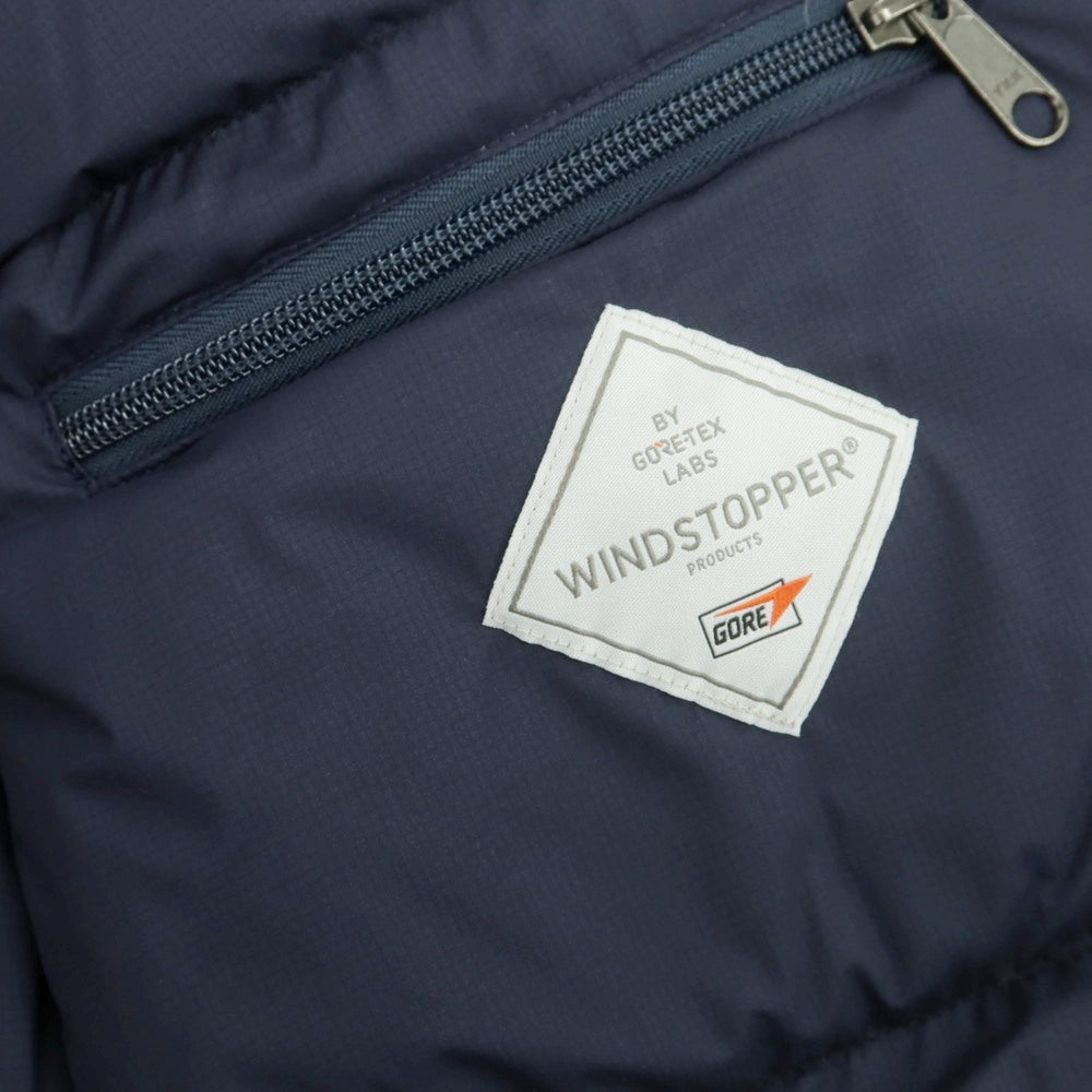 【中古】ザノースフェイス THE NORTH FACE ナイロン ダウンジャケット ネイビー【 S 】【 状態ランクB 】【 メンズ 】