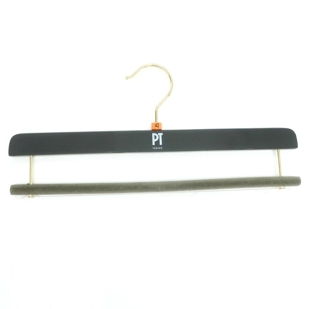 【中古】ピーティーゼロウーノ PT01 Hyde Park ストレッチコットン カジュアルスラックスパンツ グレー【 42 】【 状態ランクB 】【 メンズ 】