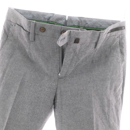 【中古】ピーティーゼロウーノ PT01 Hyde Park ストレッチコットン カジュアルスラックスパンツ グレー【 42 】【 状態ランクB 】【 メンズ 】