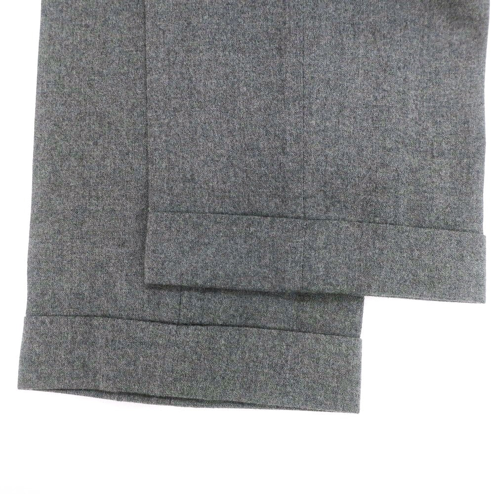 【中古】ジェルマーノ GERMANO BEAMS F別注 ストレッチウール ドレススラックスパンツ ダークグレー【 42 】【 状態ランクC 】【 メンズ 】