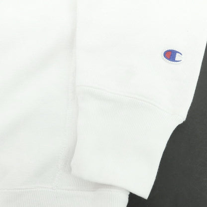 【中古】チャンピオン Champion リバースウィーブ スウェット ホワイト【 L 】【 状態ランクB 】【 メンズ 】