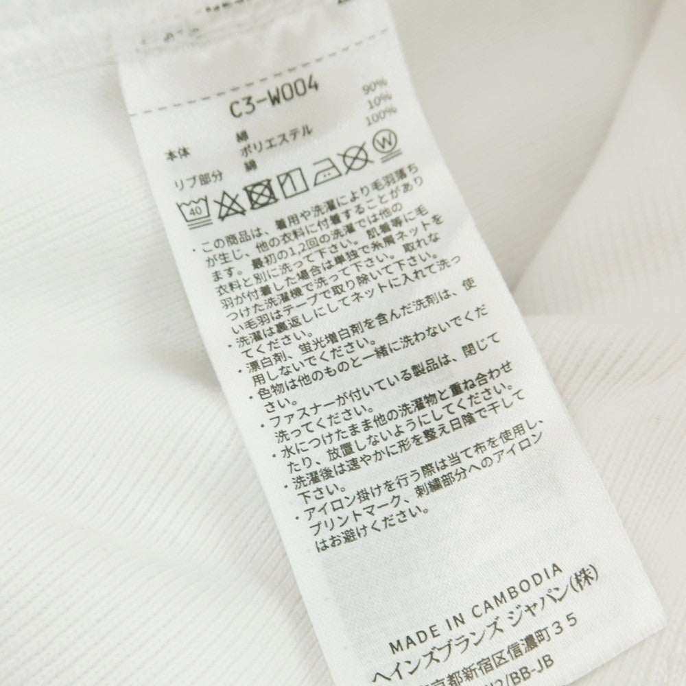 【中古】チャンピオン Champion リバースウィーブ スウェット ホワイト【サイズL】【 状態ランクB 】【 メンズ 】[BPD]