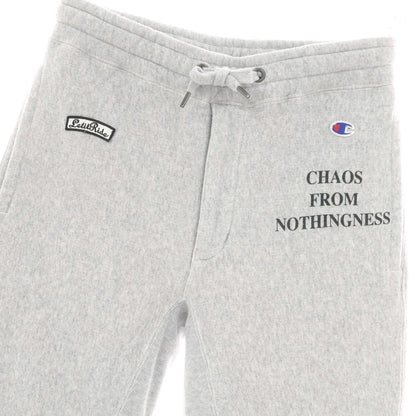 【中古】レットイットライド LET IT RIDE × Champion コットンポリエステル スウェットパンツ ライトグレー【 SMALL 】【 状態ランクA 】【 メンズ 】