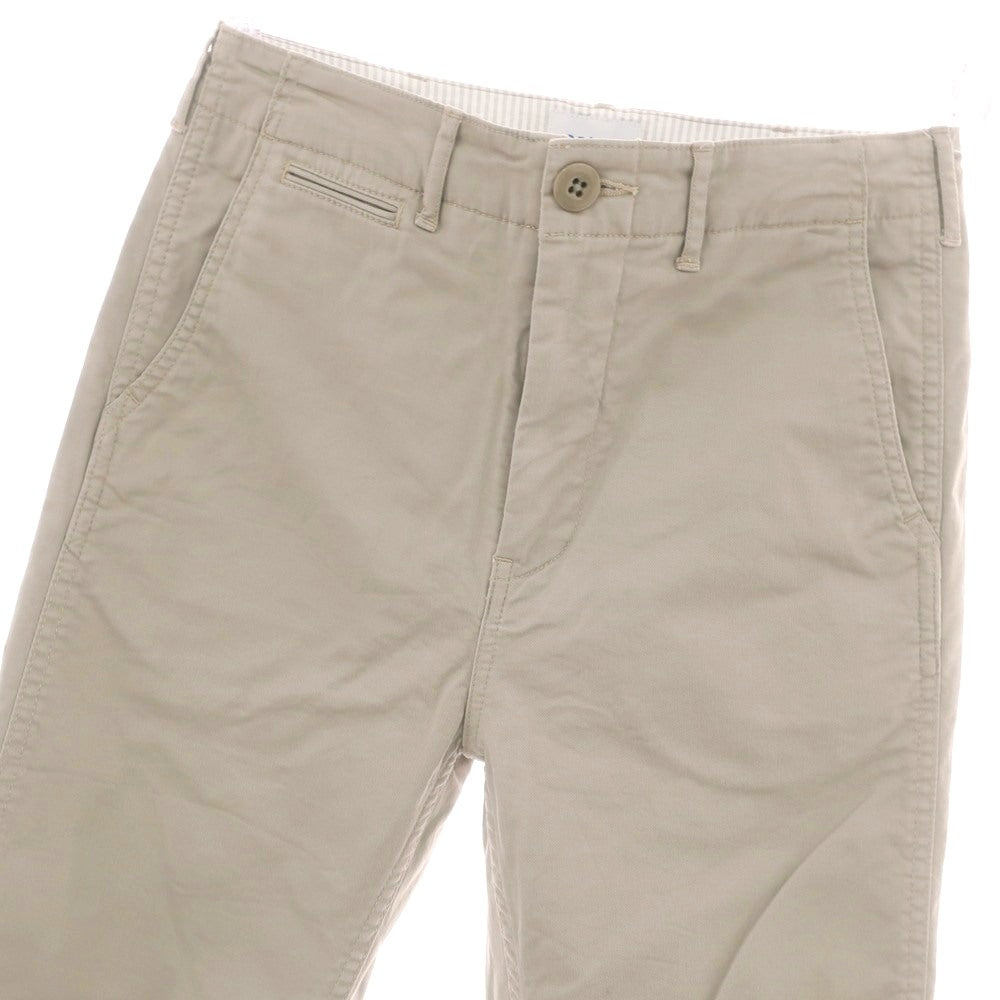 【中古】ビームス BEAMS ストレッチコットン チノパンツ グレージュ【 XS 】【 状態ランクB 】【 メンズ 】