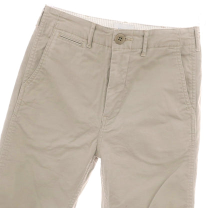 【中古】ビームス BEAMS ストレッチコットン チノパンツ グレージュ【 XS 】【 状態ランクB 】【 メンズ 】