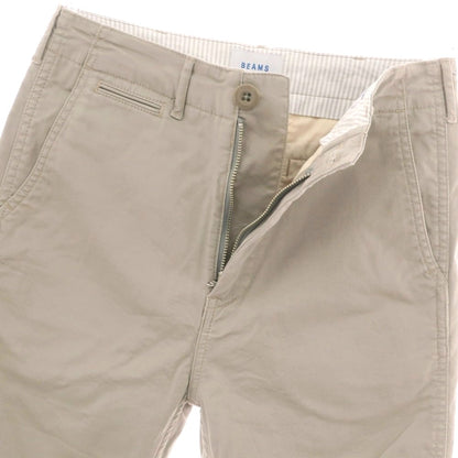 【中古】ビームス BEAMS ストレッチコットン チノパンツ グレージュ【 XS 】【 状態ランクB 】【 メンズ 】