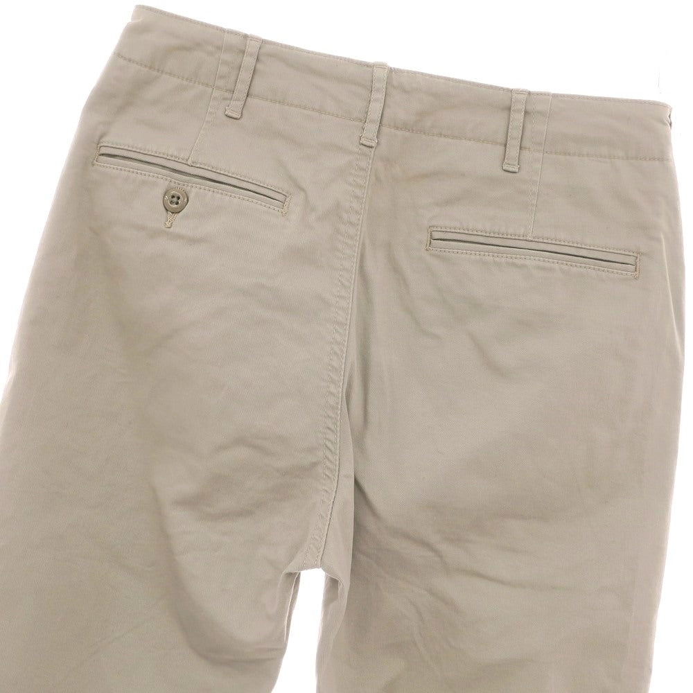 【中古】ビームス BEAMS ストレッチコットン チノパンツ グレージュ【 XS 】【 状態ランクB 】【 メンズ 】