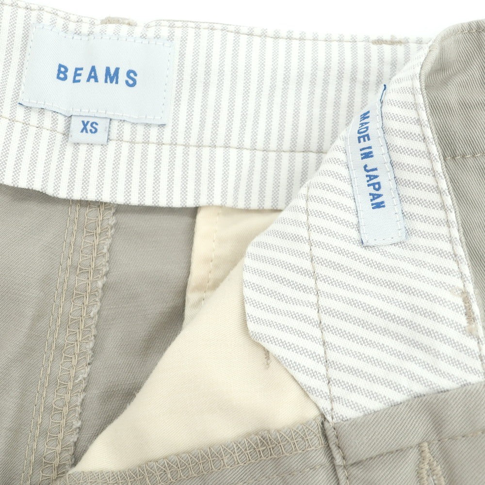 【中古】ビームス BEAMS ストレッチコットン チノパンツ グレージュ【 XS 】【 状態ランクB 】【 メンズ 】