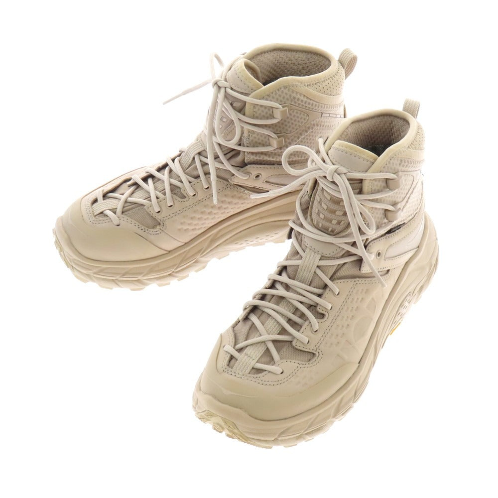【中古】ホカ オネ オネ HOKA ONE ONE TOR ULTRA HI GORE-TEX スニーカー グレージュ【 6.5 】【 状態ランクB 】【 メンズ 】