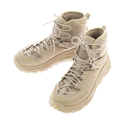 【中古】ホカ オネ オネ HOKA ONE ONE TOR ULTRA HI GORE-TEX スニーカー グレージュ【 6.5 】【 状態ランクB 】【 メンズ 】