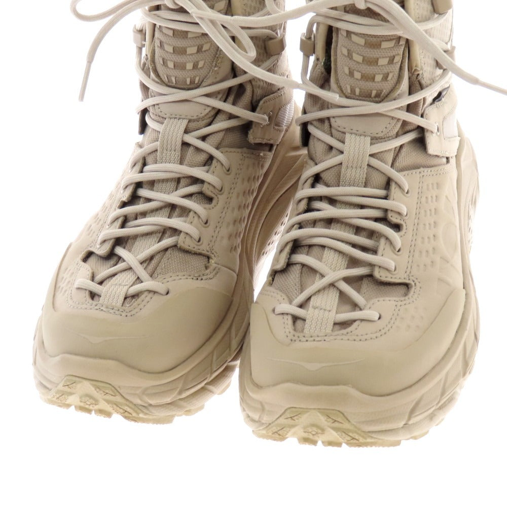 【中古】ホカ オネ オネ HOKA ONE ONE TOR ULTRA HI GORE-TEX スニーカー グレージュ【 6.5 】【 状態ランクB 】【 メンズ 】