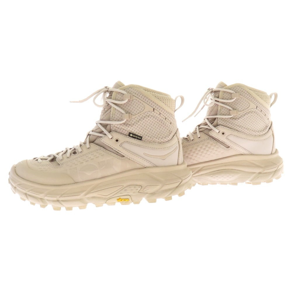 【中古】ホカ オネ オネ HOKA ONE ONE TOR ULTRA HI GORE-TEX スニーカー グレージュ【 6.5 】【 状態ランクB 】【 メンズ 】