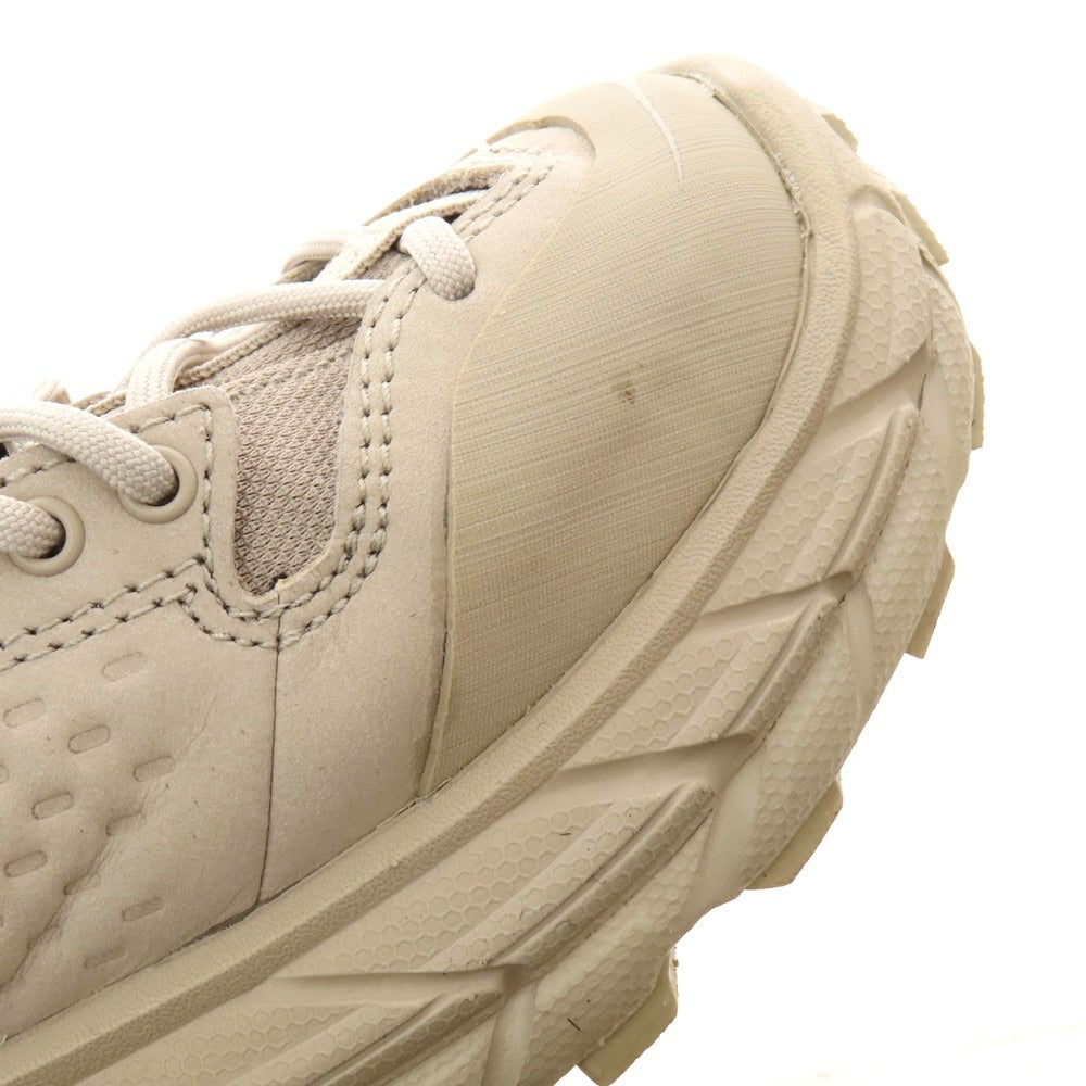 【中古】ホカ オネ オネ HOKA ONE ONE TOR ULTRA HI GORE-TEX スニーカー グレージュ【 6.5 】【 状態ランクB 】【 メンズ 】