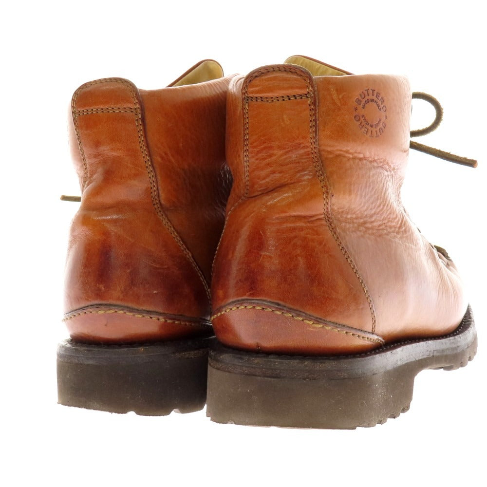 【中古】ブッテロ BUTTERO マウンテンブーツ ブラウン【 39 】【 状態ランクC 】【 メンズ 】