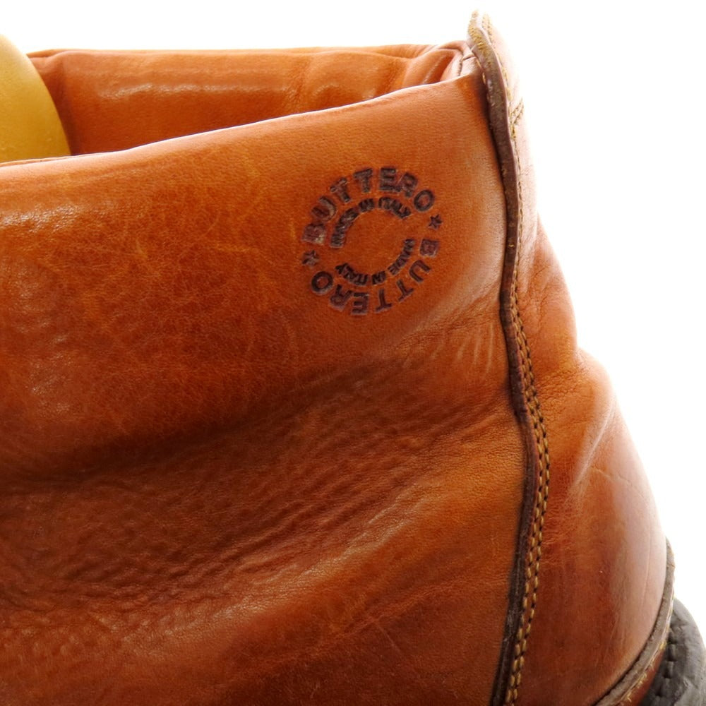 【中古】ブッテロ BUTTERO マウンテンブーツ ブラウン【 39 】【 状態ランクC 】【 メンズ 】