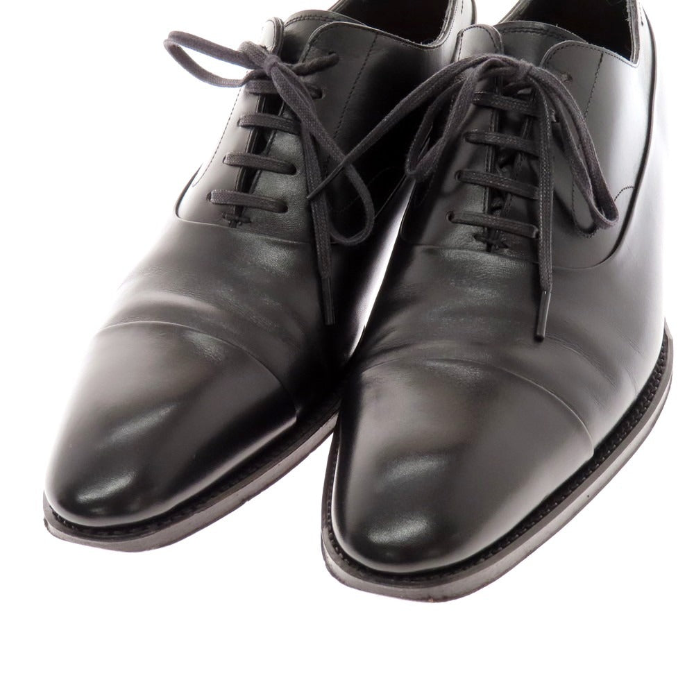 【中古】ソフィス＆ソリッド Soffice &amp; Solid トレーディングポスト別注 ストレートチップ ドレスシューズ ブラック【 6 1/2 】【 状態ランクB 】【 メンズ 】