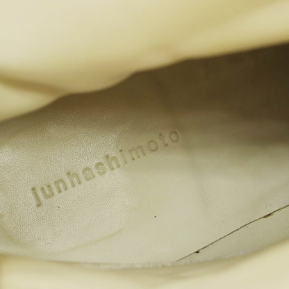 【中古】ジュンハシモト junhashimoto バケッタレザー バックジップ ブーツ ブラウン【 41 】【 状態ランクB 】【 メンズ 】