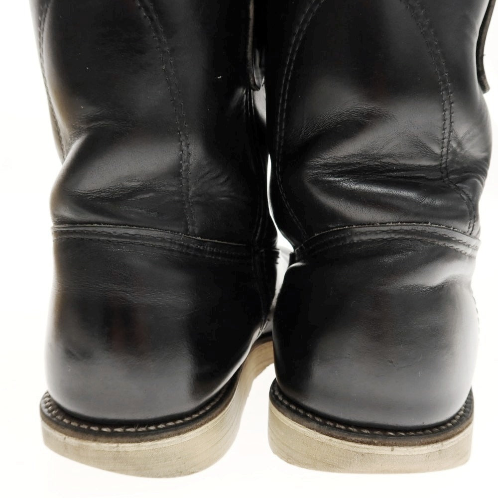 【中古】レッドウィング RED WING 90ｓ羽根タグ 8169 ペコスブーツ ブラック【サイズ7E】【 状態ランクC 】【 メンズ 】[CPD]