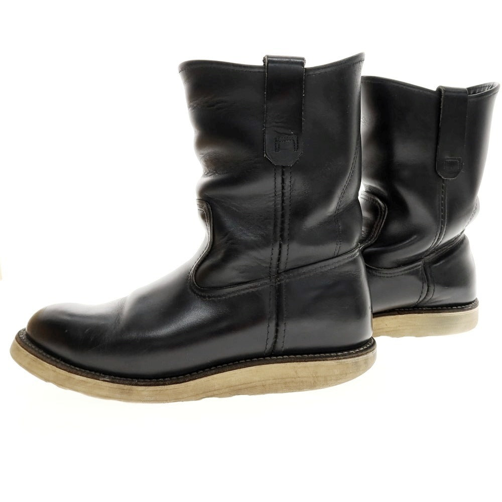 【中古】レッドウィング RED WING 90ｓ羽根タグ 8169 ペコスブーツ ブラック【サイズ7E】【 状態ランクC 】【 メンズ 】[CPD]