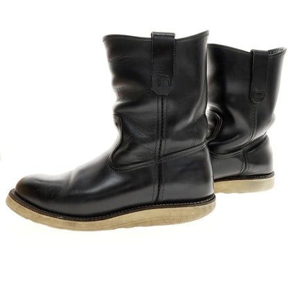 【中古】レッドウィング RED WING 90ｓ羽根タグ 8169 ペコスブーツ ブラック【 7E 】【 状態ランクC 】【 メンズ 】