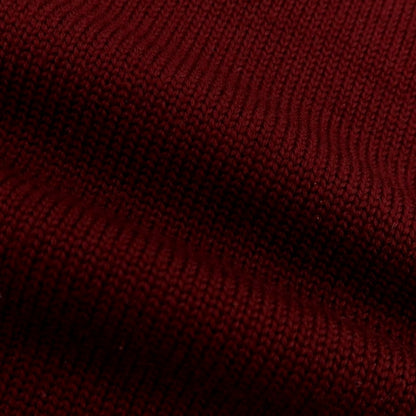 【中古】ザノーネ ZANONE ミドルゲージウール タートルネックニット ワインレッド【 46 】【 状態ランクB 】【 メンズ 】